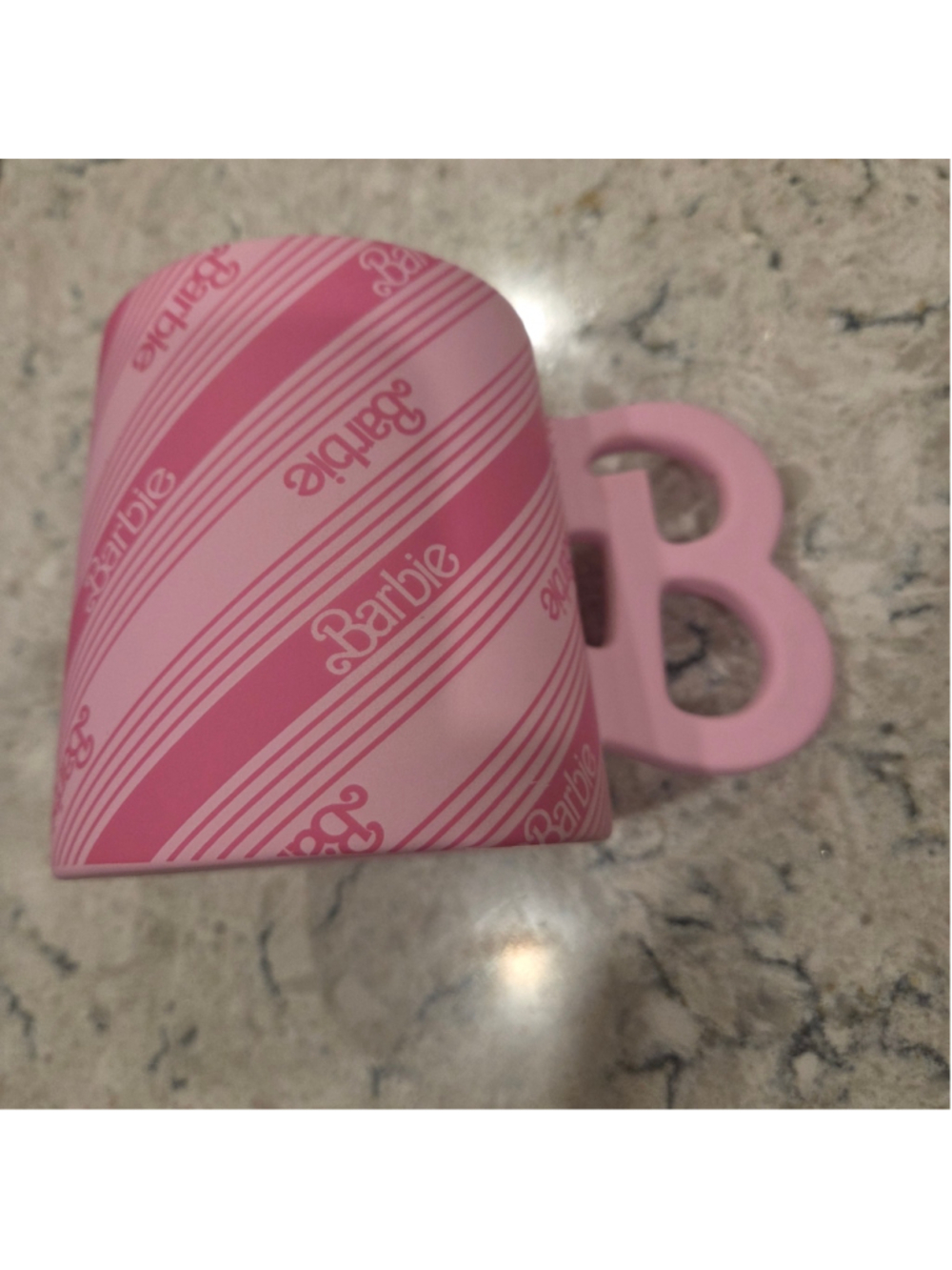 Pink Barbie Mug 16 oz. Stoneware